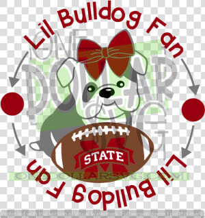 Lil Bulldog Fan Mississippi State   Mississippi State University Clipart  HD Png Download