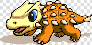 Ankylosaurus Clipart  HD Png Download