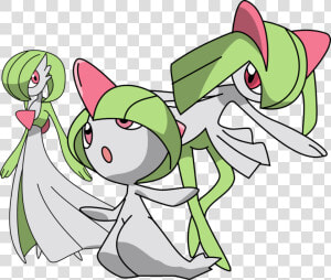 View Img 0021     Pokemon Gardevoir Ralts Kirlia  HD Png Download