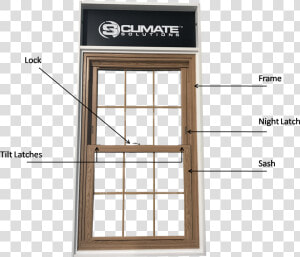 8000 Double Hung   Screen Door  HD Png Download