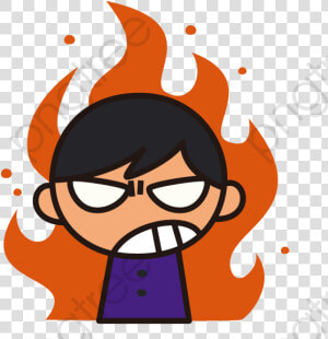 Cartoon Angry Boy Angry Clipart Boy   Angry Clipart Png  Transparent Png