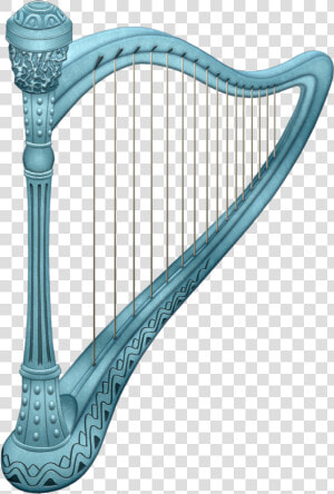 Blue Harp Png Clipart Picture   Blue Harp Clipart  Transparent Png