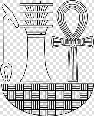 Was  Djed  Ankh From Old Egypt   Djed Symbol Ancient Egyptian  HD Png Download