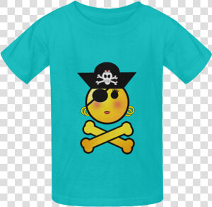 Smiley Emoji Girl Kid S Classic T shirt   Shirt Met Gibson Les Paul  HD Png Download