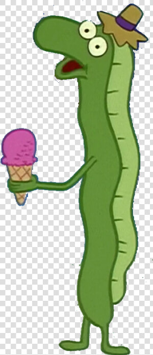 Eletric Eel   Spongebob Eel Ice Cream  HD Png Download