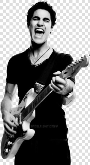 Darrencriss Sexy Boy Glee Image   Darren Criss Guitar  HD Png Download