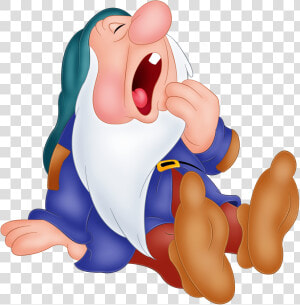 Foot   Snow White Dwarfs Sleepy  HD Png Download