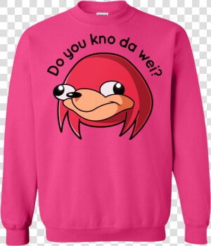 Ugandan Knuckles Crewneck Sweatshirt  HD Png Download