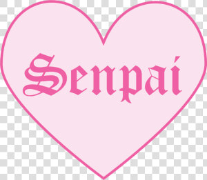 Kawaii Stickers Png  senpai  lt 3   Heart That Say I Love You  Transparent Png