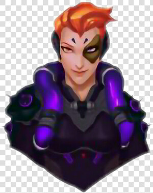  overwatch  moira   Action Figure  HD Png Download