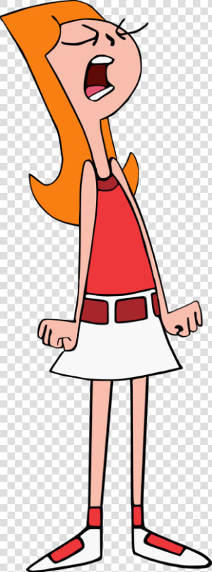 Candace From Phineas And Ferb Yelling  HD Png Download