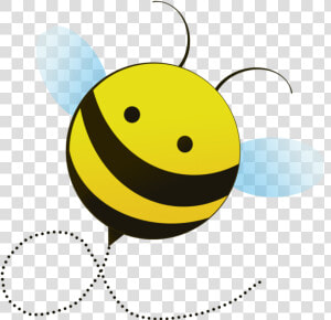 Cute Bee Clipart Png   Honey Bee Cartoon Cute  Transparent Png