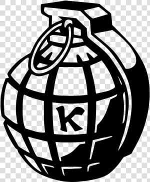 Kallisti Grenade Svg Clip Arts   Hand Grenade  HD Png Download