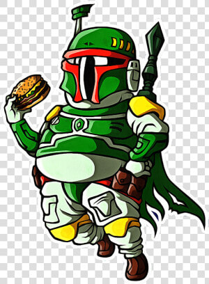 Bleed Area May Not Be Visible   Boba Fatt  HD Png Download