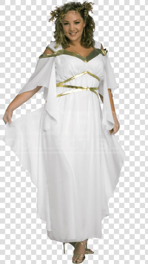 Womens Plus Size Roman Goddess Costume   Zodiac Sign Halloween Costume  HD Png Download