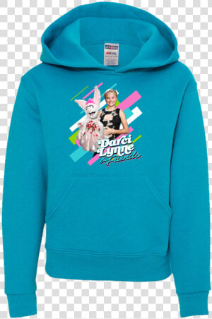 Darci Lynne Youth California Blue Hoodie Title Darci   Hoodie  HD Png Download