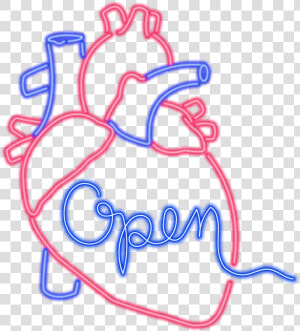 Neon Heart Png   Ischemic Heart Disease Icon  Transparent Png