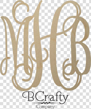 Wooden Monogram Sticker   H Monogram  HD Png Download