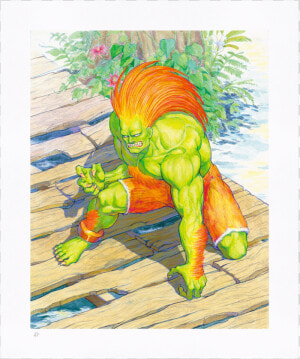 Street Fighter Blanka  HD Png Download