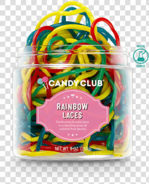 Candy Club   Rainbow Laces   Strawberry  HD Png Download