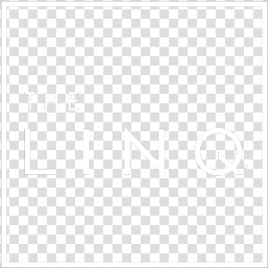 The Linq Logo   Moldura Branca Png  Transparent Png