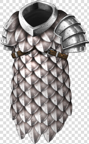 Clip Art Fish Scale Armor   D amp d Scale Mail Armor  HD Png Download