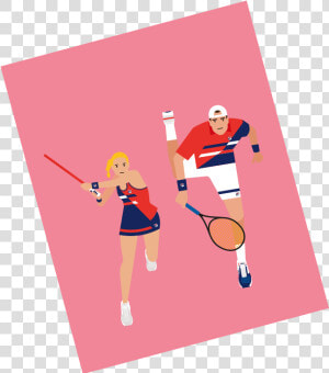 Transparent Fila Logo Png   Tennis Player  Png Download