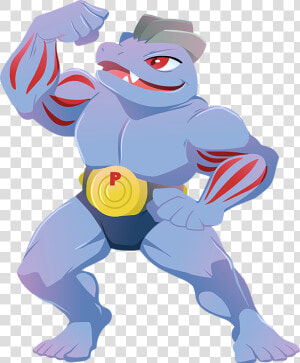 Machoke Png   Machoke   Machoke By Kuitsuku  Transparent Png