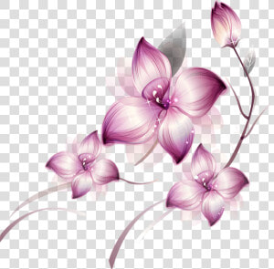 Flores Morados Grupo   Beautiful Flowers Png Hd  Transparent Png