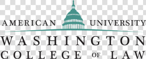 American University Washington College Of Law Logo  HD Png Download