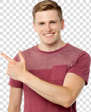 Men Pointing Left Png Image   Pointing Left Png  Transparent Png