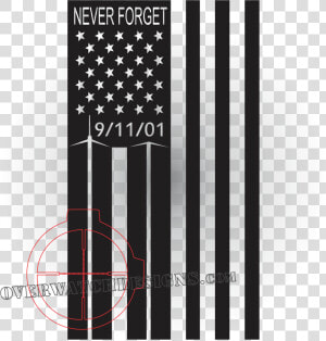 9 11 Memorial Flag Decal   9 11 Flag Memorial  HD Png Download