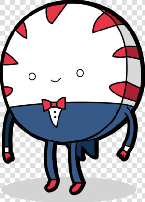 Transparent Adventure Time Characters Png   Adventure Time Characters Peppermint Butler  Png Download