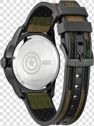 Citizen Marvel Captain America Watch Class   Captain America Citizen Watch  HD Png Download