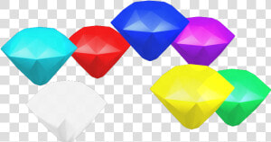 Download Zip Archive   Sonic Chaos Emeralds Model Resource  HD Png Download