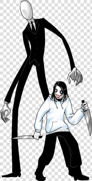 Creepypasta Slender Man  HD Png Download