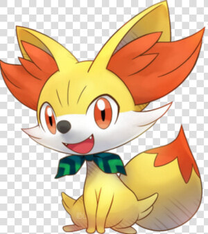  pokemonpets  fennekin  fox  yellow  dog  pokemon  scyellow   Cartoon  HD Png Download