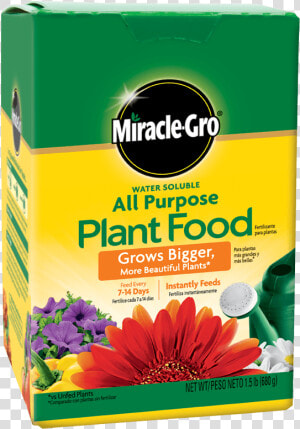 Miracle Gro Plant Food  HD Png Download