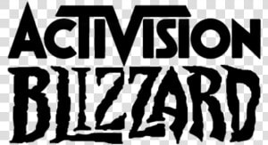 After Record Year  Activision blizzard Lays Off 8    Activision Blizzard White Logo  HD Png Download