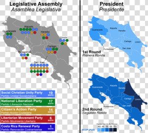 Costa Rica Map And Flag  HD Png Download