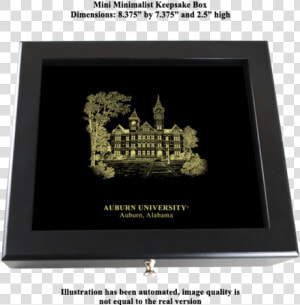 Eglomise Designs Auburn University Minimalist Box   Eglomise Designs  HD Png Download