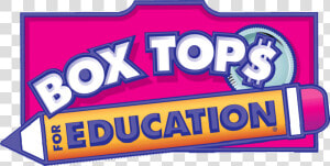 Box Tops Logo1   Box Tops For Education Logo  HD Png Download