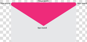 Pixel Perfect Rounded Triangle  HD Png Download