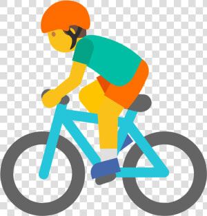 Ciclista Emoji  HD Png Download