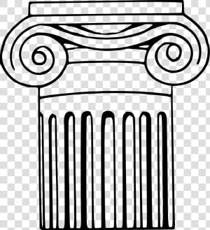 Ionic Column Clip Arts   Clipart Column  HD Png Download