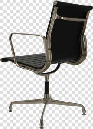 Eames Office Chair Ea 108 Premium Brushed Aluminium   Office Chair  HD Png Download