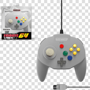 Tribute64 For N64   Nintendo 64 Switch Controller  HD Png Download