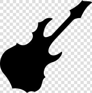 Electric Guitar For Heavy Rock Music   Rock Music Icon  HD Png Download