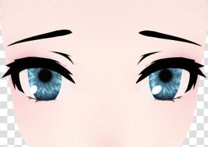 Banner Freeuse Library Eyelash Clipart Realistic   Mmd Eye Texture  HD Png Download