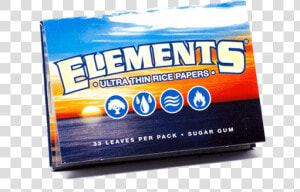 Elements 1 1 2 Rolling Papers  HD Png Download